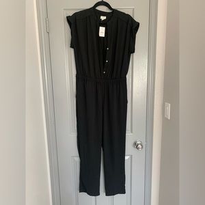 JCrew Structure Black Jumpsuit
